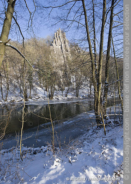 Ourthe en hiver